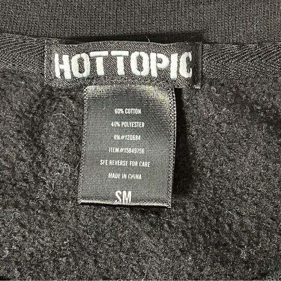 Hot Topic Sunflower Crew Sweatshirt Size Small - Picture 7 of 11